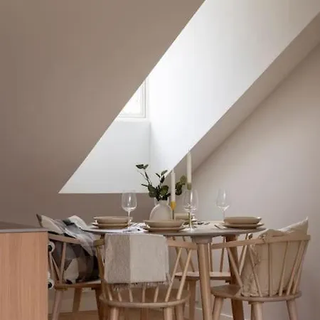 아파트 Dinbnb Gruenerlokka I Penthouse With Private Rooftop I 2 Bedrooms & 1 Bathroom 오슬로