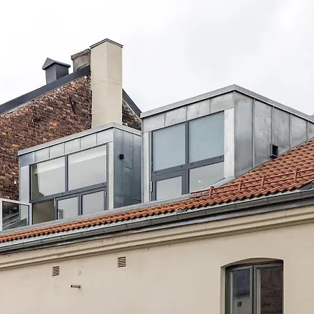 Dinbnb Gruenerlokka I Penthouse With Private Rooftop I 2 Bedrooms & 1 Bathroom * 오슬로